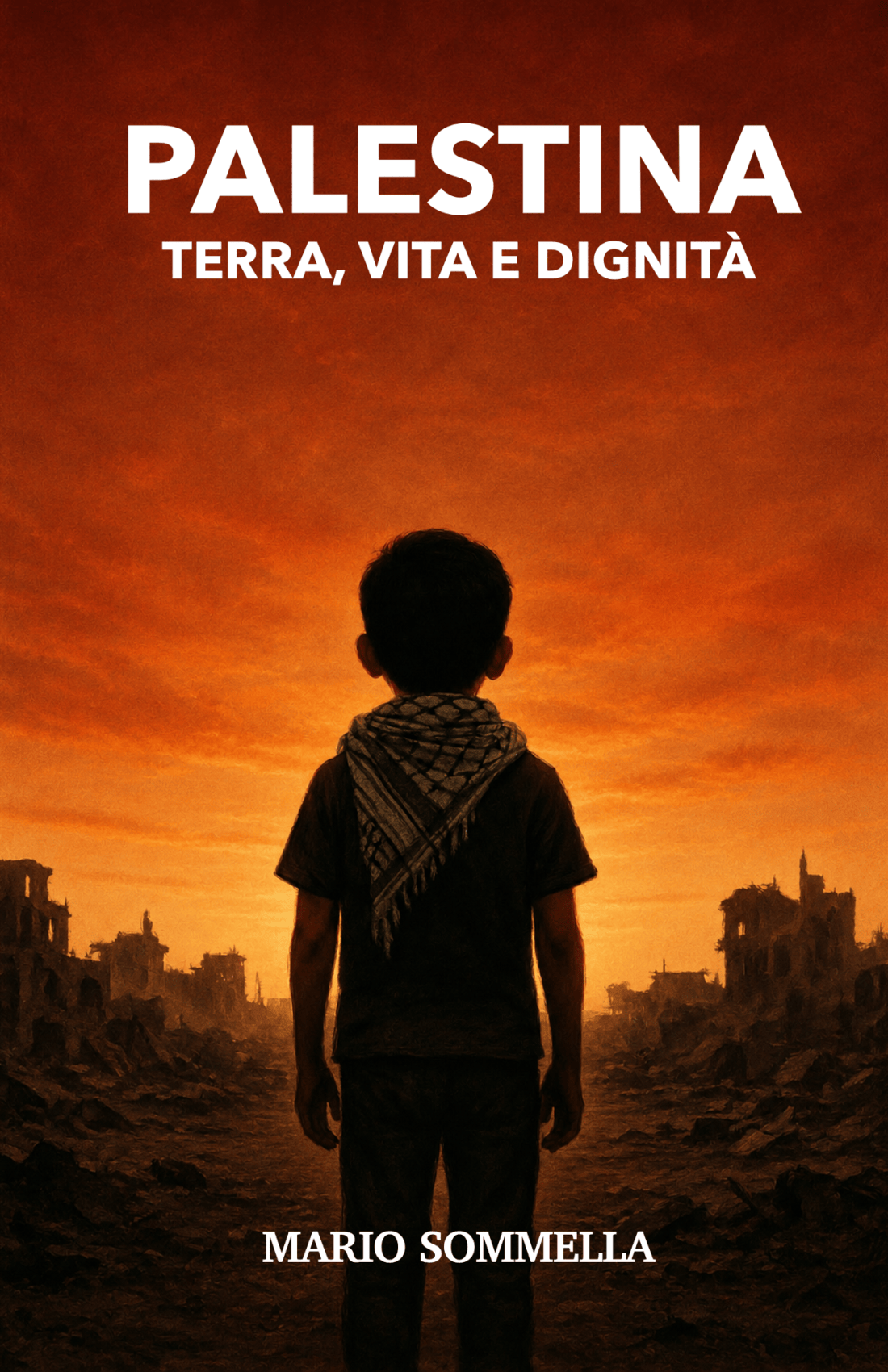Copertina del libro «Palestina. Terra, vita e dignità» di Mario Sommella